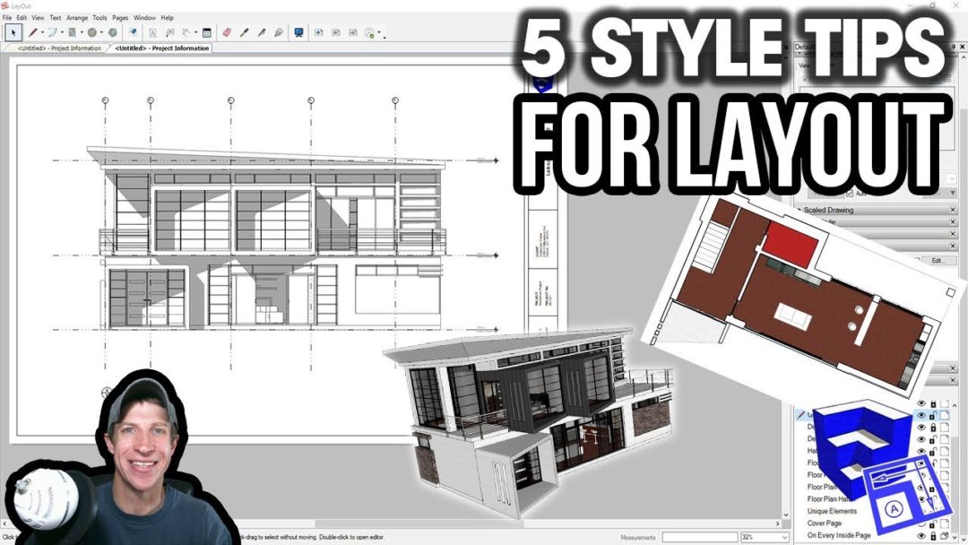 5 style tips for sketchup and layout the sketchup essentials
