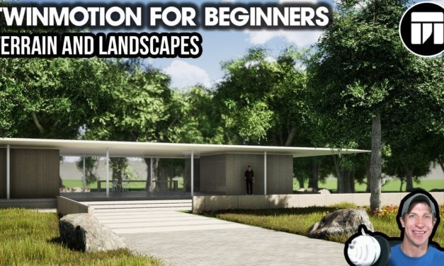 Landscaping, Plants and Terrain Editing in Twinmotion – BEGINNER TUTORIAL