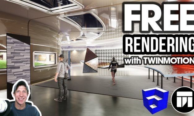 FREE Real-Time Rendering Program??? Intro to Twinmotion!