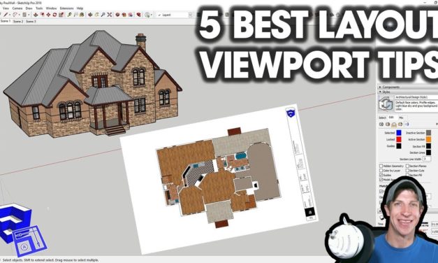 5 BEST Camera and Viewport Tips for Layout and SketchUp