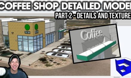 Modeling a Detailed Building From Photos Part 2 – Materials and Details
