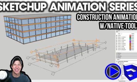 Animating Spinning Objects and Camera Movement in SketchUp - The SketchUp  Essentials