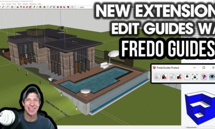 NEW Guide Extension for SketchUp – Fredo Guides Overview!