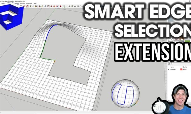 Smart OBJECT SELECTION in SketchUp with SketchUV Path Select!
