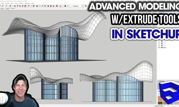 Advanced Modeling WITH EXTRUDE TOOLS in SketchUp