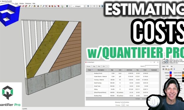 Calculating PRICING in SketchUp with QUANTIFIER PRO!