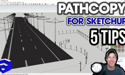 5 TIPS for Using the PathCopy Extension in SketchUp!