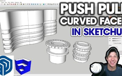 PUSH PULLING Curved Faces in SketchUp?