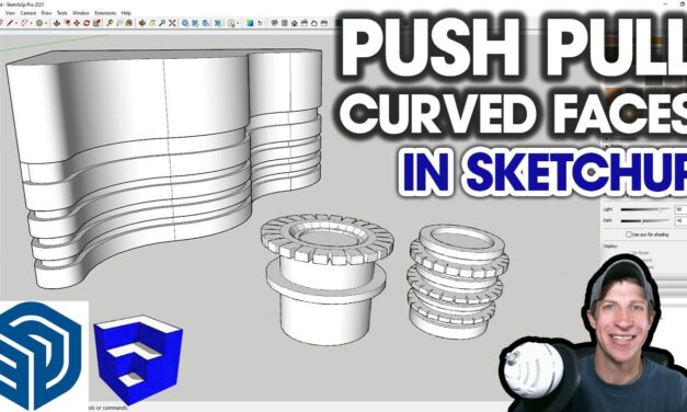PUSH PULLING Curved Faces in SketchUp?