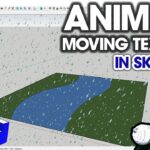 ANIMATING TEXTURE MOVEMENT in SketchUp? Trying the Animatex Extension!
